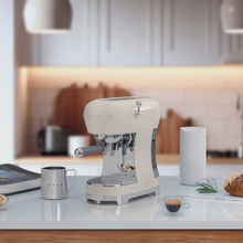 Load image into Gallery viewer, Smeg 50's Retro Cream Espresso Machine