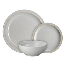 Load image into Gallery viewer, Denby Dove Grey 12 Piece Dinner Set