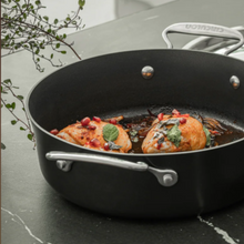 Load image into Gallery viewer, Circulon Style Hard Anodised 27cm Sauteuse Pan