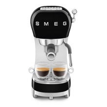 Load image into Gallery viewer, Smeg Black Espresso Coffee Machine
