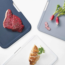 Load image into Gallery viewer, Joseph Joseph Nest Grey 3 Piece Chopping Board Set