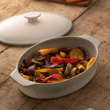 Load image into Gallery viewer, Belleek Tivoli Oval Lidded Baker