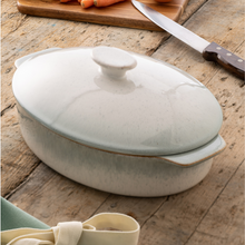 Load image into Gallery viewer, Belleek Tivoli Oval Lidded Baker
