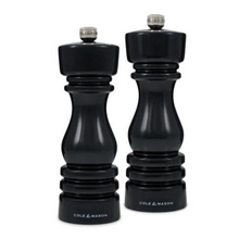 Load image into Gallery viewer, Cole & Mason London 180mm Salt and Pepper Mill Gift Set - Black Gloss