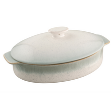 Load image into Gallery viewer, Belleek Tivoli Oval Lidded Baker