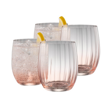 Load image into Gallery viewer, Galway Crystal Set of 4 Blush Erne Tumblers