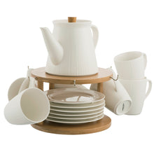 Load image into Gallery viewer, Belleek - Living 13 Piece Tea Set with Stand