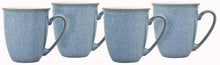 Load image into Gallery viewer, Denby Elements Blue Coffee Mug Set of 4
