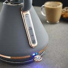 Load image into Gallery viewer, Tower Cavaletto Pyramid Kettle Grey & Rose Gold