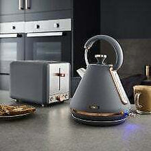 Load image into Gallery viewer, Tower Cavaletto Pyramid Kettle Grey & Rose Gold