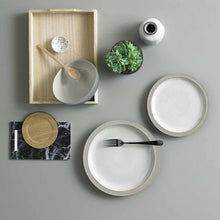 Load image into Gallery viewer, Denby Elements Light Grey Dinner Plates Set of 4