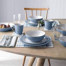 Load image into Gallery viewer, Denby Elements Blue 16 Piece Tableware Set