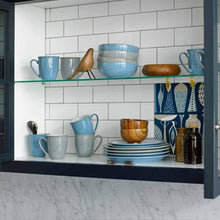 Load image into Gallery viewer, Denby Elements Blue Dinner Plates Set of 4