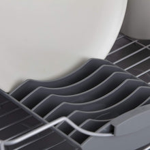 Load image into Gallery viewer, Tower Compact Dish Rack with Drainer - Grey