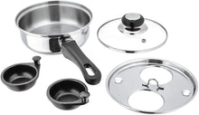 Load image into Gallery viewer, Judge 16cm 2 Cup Egg Poacher Stainless Steel