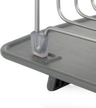 Load image into Gallery viewer, Tower Compact Dish Rack with Drainer - Grey