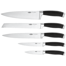 Load image into Gallery viewer, Stellar James Martin 5 Piece Knife Block Set Black