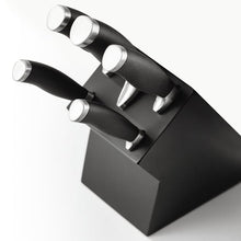 Load image into Gallery viewer, Stellar James Martin 5 Piece Knife Block Set Black