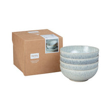 Load image into Gallery viewer, Denby Halo Speckle Coupe Cereal Bowl Set of 4