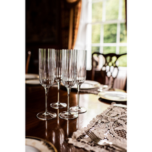 Load image into Gallery viewer, Luigi Bormioli Bach Champagne Flute Glasses Set of 4