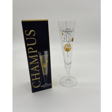 Load image into Gallery viewer, Ritzenhoff Champus Set of 6 Champagne Flute 205ml Veronique Jacquart