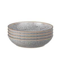Load image into Gallery viewer, Denby Studio Grey Pasta Bowls Set of 4