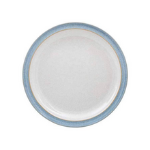 Load image into Gallery viewer, Denby Elements Blue Dinner Plates Set of 4