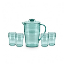 Load image into Gallery viewer, Melamine Jug and Glasses Outdoor Picnic Set