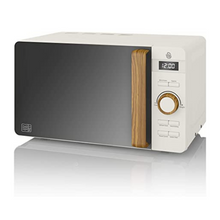 Load image into Gallery viewer, Swan Nordic Digital Microwave - Cotton White