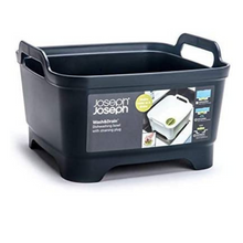 Load image into Gallery viewer, Joseph Joseph Wash and Drain Bowl Grey 85056