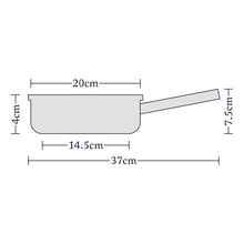 Load image into Gallery viewer, Stellar Forged 20cm Frying Pan Non Stick Black