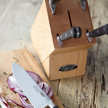 Load image into Gallery viewer, Stellar Sabatier 5 Piece Beechwood Knife Block