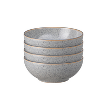 Load image into Gallery viewer, Denby Studio Grey Cereal Bowls Set of 4