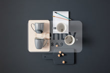 Load image into Gallery viewer, Denby Elements Fossil Grey Coffee Mug Set of 4