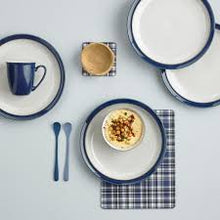 Load image into Gallery viewer, Denby Elements Dark Blue Dinner Plates Set of 4
