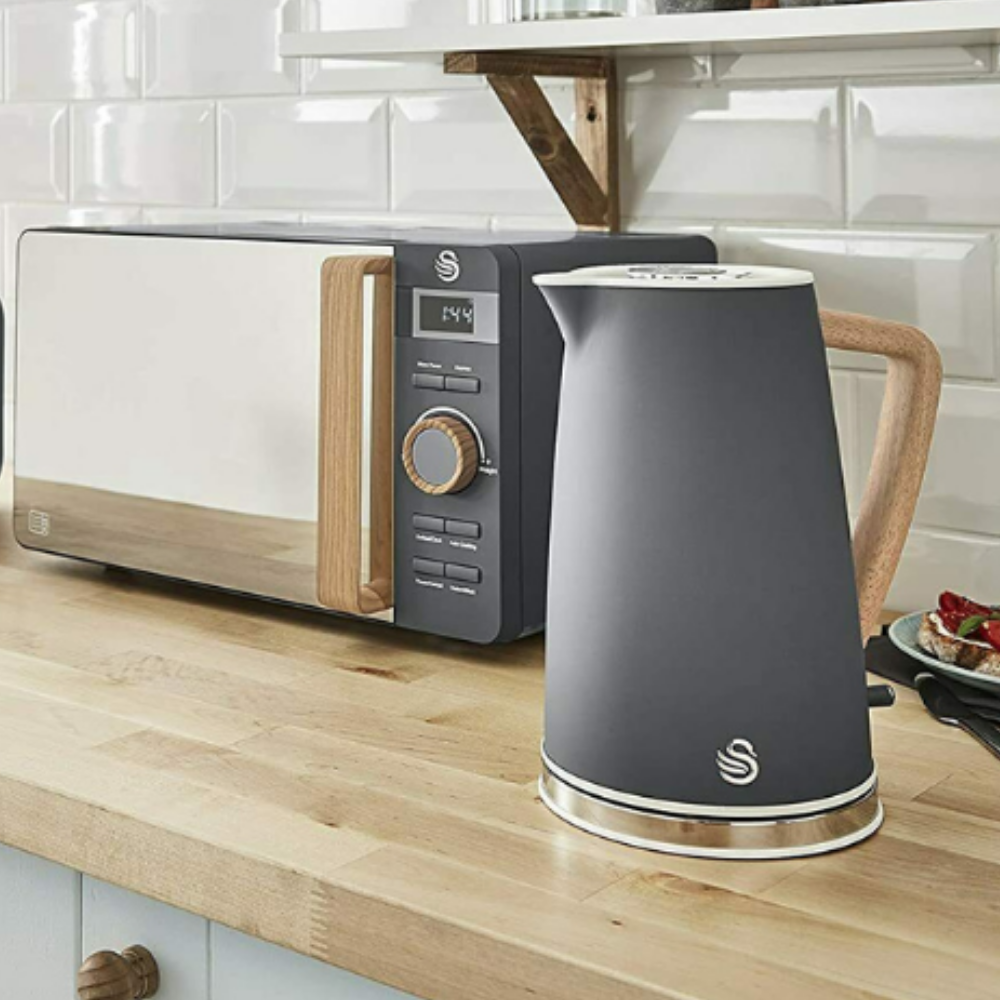 Swan Nordic Slate Grey Kettle Prentice Home
