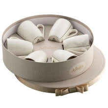 Load image into Gallery viewer, Aynsley Silver Brocade Hat Box Set of 6 Mugs