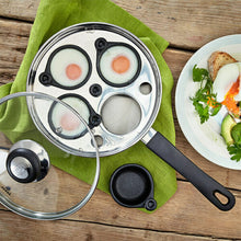 Load image into Gallery viewer, Judge 20cm 4 Cup Egg Poacher Stainless Steel