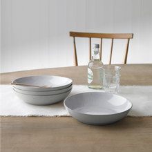 Load image into Gallery viewer, Denby Dove Grey Set of 4 Pasta Bowls
