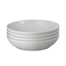 Load image into Gallery viewer, Denby Dove Grey Set of 4 Pasta Bowls
