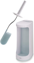 Load image into Gallery viewer, Joseph Joseph Flex Plus Toilet Brush With Storage Compartment White and Blue 70507
