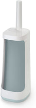 Load image into Gallery viewer, Joseph Joseph Flex Plus Toilet Brush With Storage Compartment White and Blue 70507
