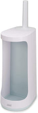 Load image into Gallery viewer, Joseph Joseph Flex Plus Toilet Brush With Storage Compartment White and Blue 70507
