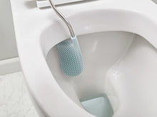 Load image into Gallery viewer, Joseph Joseph Flex Plus Toilet Brush With Storage Compartment White and Blue 70507
