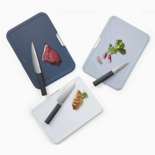 Load image into Gallery viewer, Joseph Joseph Nest Grey 6 Piece Knife and Board Set
