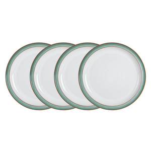 Denby Regency Green Set of 4 Dinner Plates