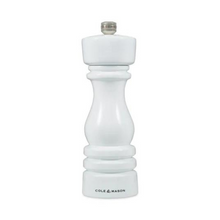 Load image into Gallery viewer, Cole &amp; Mason London 180mm Salt and Pepper Mill Gift Set - White Gloss
