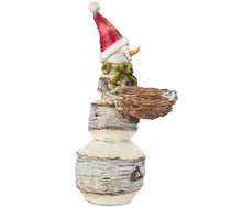 Load image into Gallery viewer, Snowman Christmas Ornament with Candle Holder Set of 2
