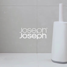 Load and play video in Gallery viewer, Joseph Joseph Flex Toilet Brush White and Blue 70506
