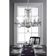 Load image into Gallery viewer, Galway Crystal Cashel Chandelier 5 Arm
